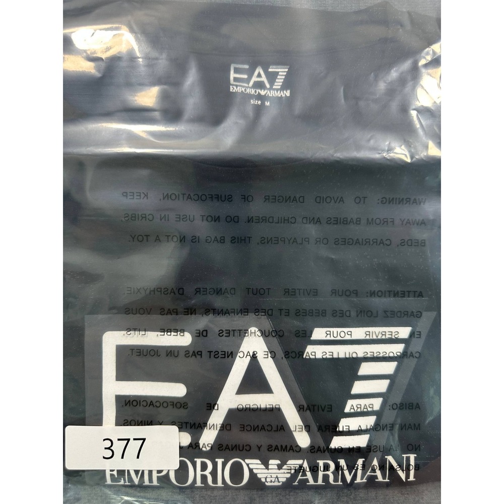 EA7 Emporio Armani Mens Graphic Logo T-Shirt Brown 3DPT81 PJM9Z Size M - Picture 10 of 10